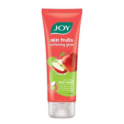 joy skin fruits softening glow facewash 100ml 