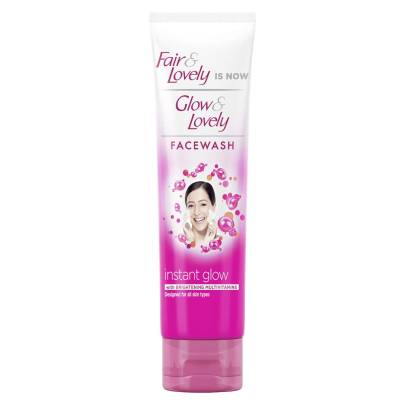 GLOW & LOVELY BRIGHT GLOW FACE WASH 