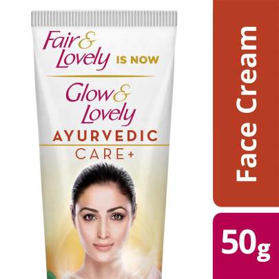 glow & lovely ayurvedic care cream 50gm 