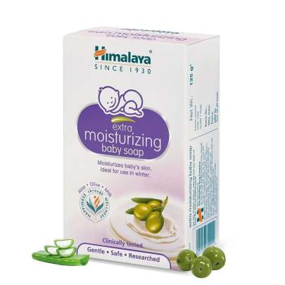 Himalaya extra moisturizing baby soap 75gm 