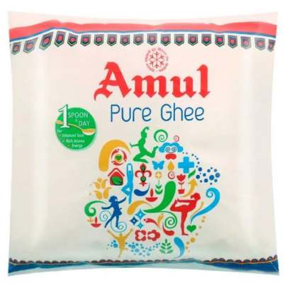 Amul pure ghee 500ml pouch 