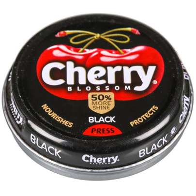 CHERRY BLOSSOM BLACK SHOE POLISH  15GM 