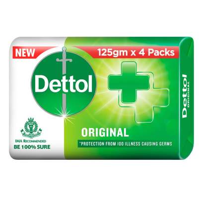 Dettol Original Germ Protection Bathing Soap 4* 40GM 
