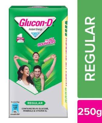 Glucon - d instant energy regular 250gm 
