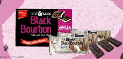  BLACK BOURNBON VANILLA CREME BISCUITS  12 PACKETS OF 40GM 