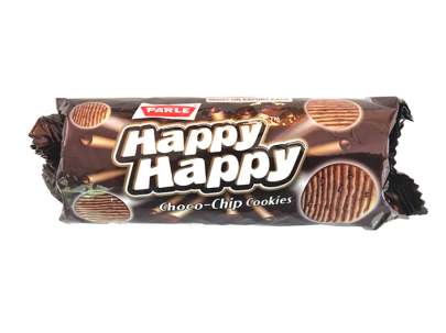 PARLE HAPPY HAPPY CHOCO CHIPS COOKIES 63GM 
