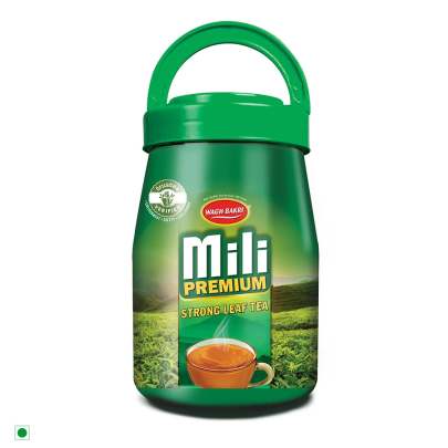Wagh bakri mili premium strong leaf tea 250gm jar 