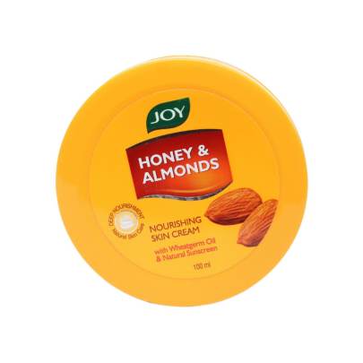 joy honey and almonds nourishing skin cream 100ml