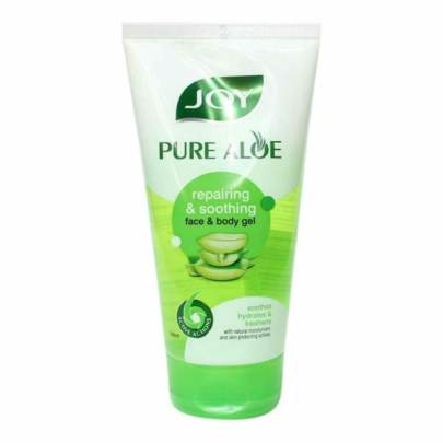 joy pure aloe repairing and soothing face and body gel 150ml