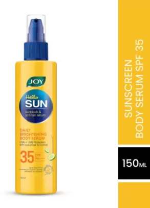 Joy hello sun sunblock & anti tan serum 150ml  