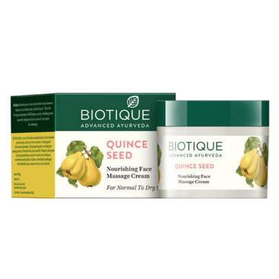 BIOTIQUE ADAVANCED AYURVEDA QUINCE SEED ANTI AGEING CREAM 50G
