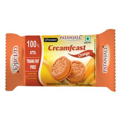 PATANJALI CREAMFEAST ORANGE 60GM 