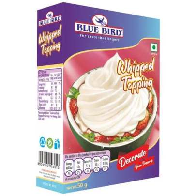 Blue bird whipped topping 50gm 