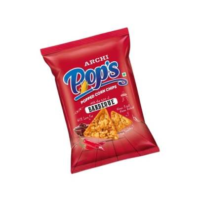 Archi pop's popped corn chips with cheese 52gm 