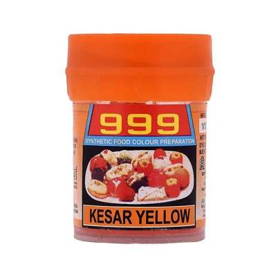 999 Kesar Yellow Food Colour Powder 10g