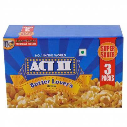 ACT II BUTTER LOVER POPCORN 99G