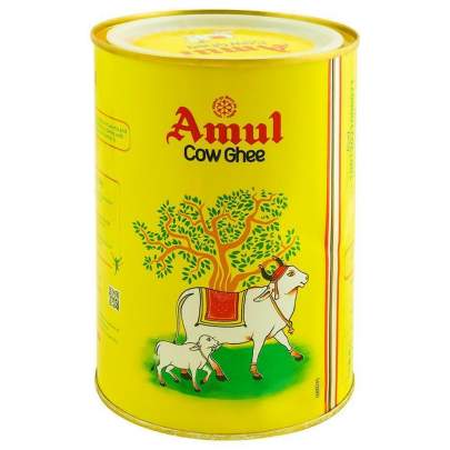 AMUL COW GHEE 12X1 LIT TIN MRP 515