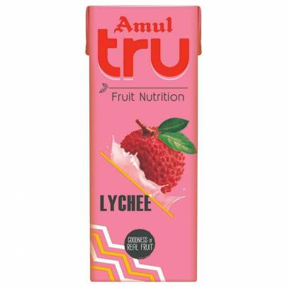 AMUL TRU FRUIT LYCHEE 180 ML