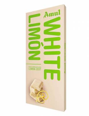 AMUL WHITE LIMON CHOCOLATE 40 X 150 G