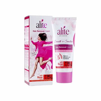 Alite Hair Removal Cream for Women 30g - with Rose Water and 5 Minutes Advanced Formula| Mild Formulation for Pain Free Hair Remove - Hair Remover - H
