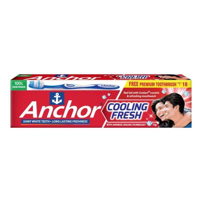 Anchor Cooling Fresh Gel Toothpaste 75 g Anchor Cooling Fresh Gel Toothpaste 75 g Anchor Cooling Fresh Gel Toothpaste 75 g  Anchor Anchor Cooling Fr