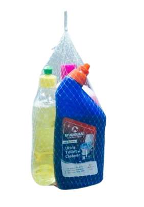 Ayushguard 3 pices Combo Pack (Floor , Disk & Toilet Cleaner), 