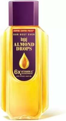 BAJAJ Drops Almond Oil 6X Vitamin E 700ML Hair Oil  (700 ml)