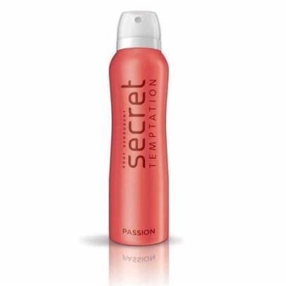 BODY DEODORANT SECRET TEMPTATION PASSION 150ML 