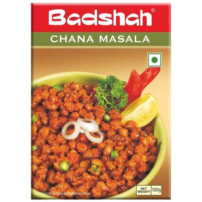 Badshah Chana Masala Powder | For Healthy Delicious & Flavourful Cooking | Hygienically Packed | 100 GRAM
