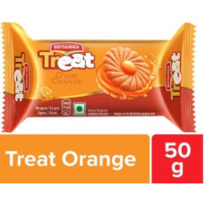 Britannia Biscuits Treat Osom Orange 50G