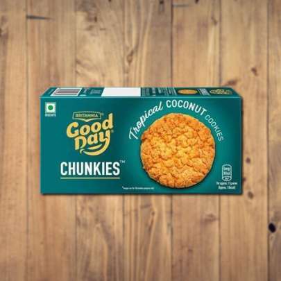 Britannia - Good Day Chunkies Tropical Coconut Cookies , 100 gm