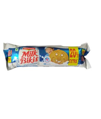  Britannia Milk Bikis - Milk Cream Biscuits, Essential Nutrients, Teatime Snack, 100 g    Britannia Britannia Milk Bikis - Milk Cream Biscuits, Essent