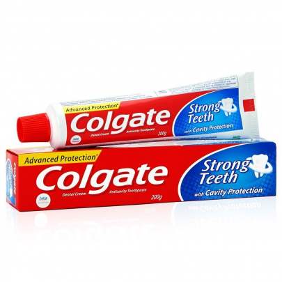 COLGATE STRONG TEETH TOOTHPASTE 200GM  