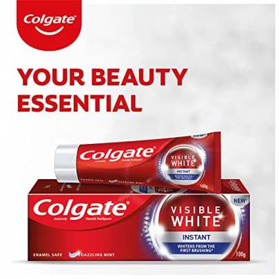 COLGATE VISIBLE WHITE TOOTHPASTE 200GM  