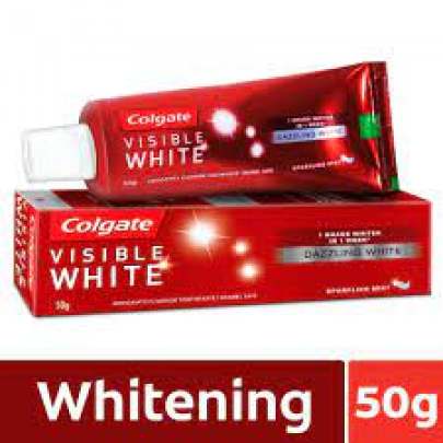 COLGATE VISIBLE WHITE TOOTHPASTE 50GM  