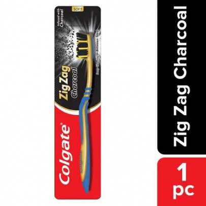 COLGATE ZIGZAG CHARCOAL TOOTHBRUSH