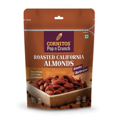 CORNITOS  ROASTED  ALMONDS BARBEQUE