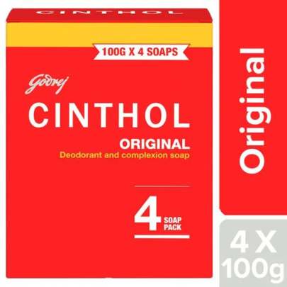 Cinthol Original Deo & Complexion Soap 100 g (Pack of 4)