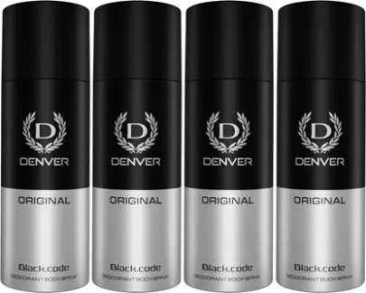 DENVER Black Code Deo - 150ML