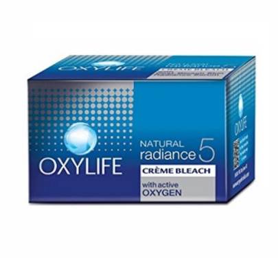 Dabur Oxylife Natural Radiance 5 Creme Bleach- With Active Oxygen 9g