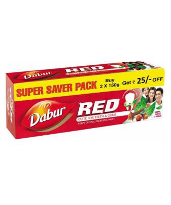 Dabur Red Toothpaste 150g (Pack of 2)