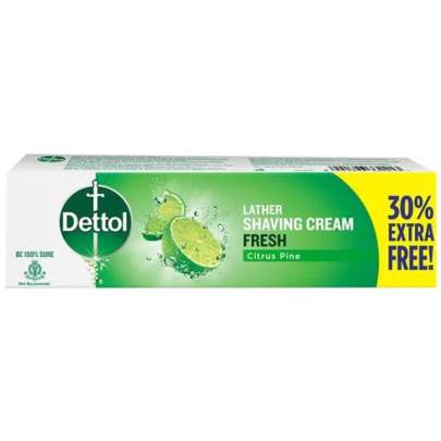 Dettol Shaving Cream - Fresh, 78 g