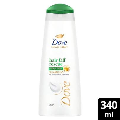 Dove damage therapy hair fall rescue bio protein care shampoo 340ml