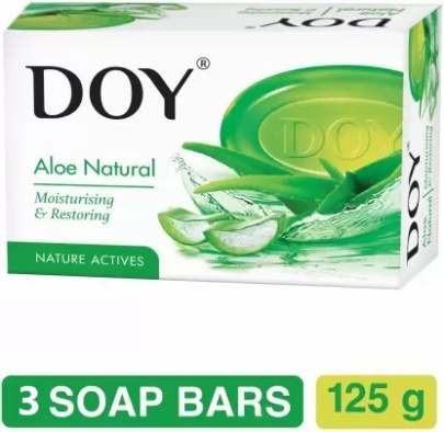 Doy Aloe Natural Soap - 125 g (Pack of 3) Name: Doy Aloe Natural Soap - 125 g (Pack of 3)
