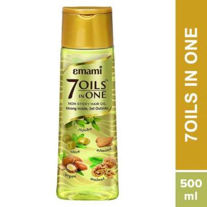 EMAMI 7 OILS IN ONE NON STICKY HAIR OIL 500ML