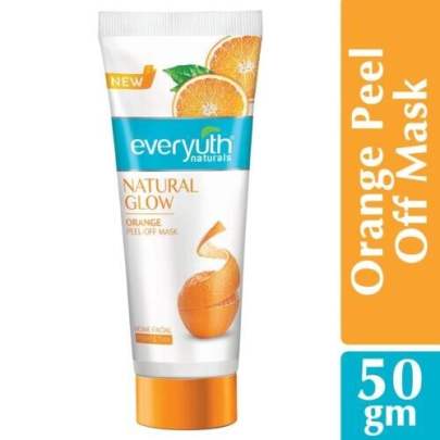 Everyuth naturals , Natural Glow Orange Peel-Off Mask, 50g
