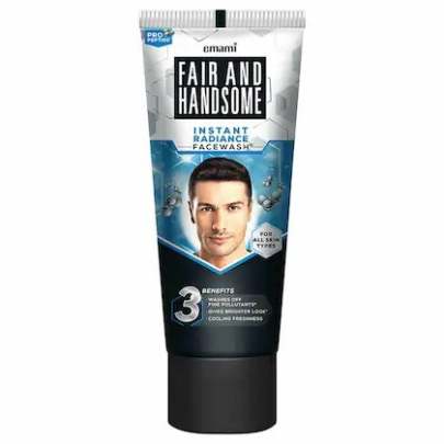 Fair and Handsome Instant Radiance Face Wash for Men 50 g
