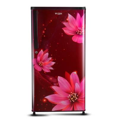 GEM 180 L 2 Star Direct-Cool Single Door Refrigerator (GRDN-2052GLWTV, Galaxy Wine, 2022 Model)