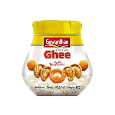 Gowardhan Cow Ghee, 500ml Jar