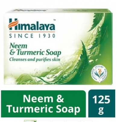 HIMALAYA NEEM AND TURMERIC SOAP 125 G